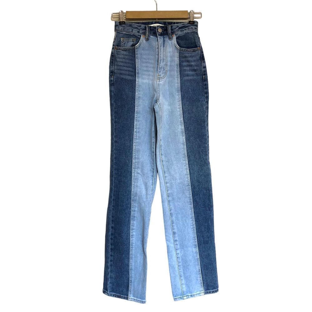 PacSun | 90's Boyfriend High Rise Two Toned Butterfly Denim Jeans | 24